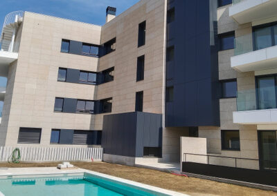Edificio playa de Canido
